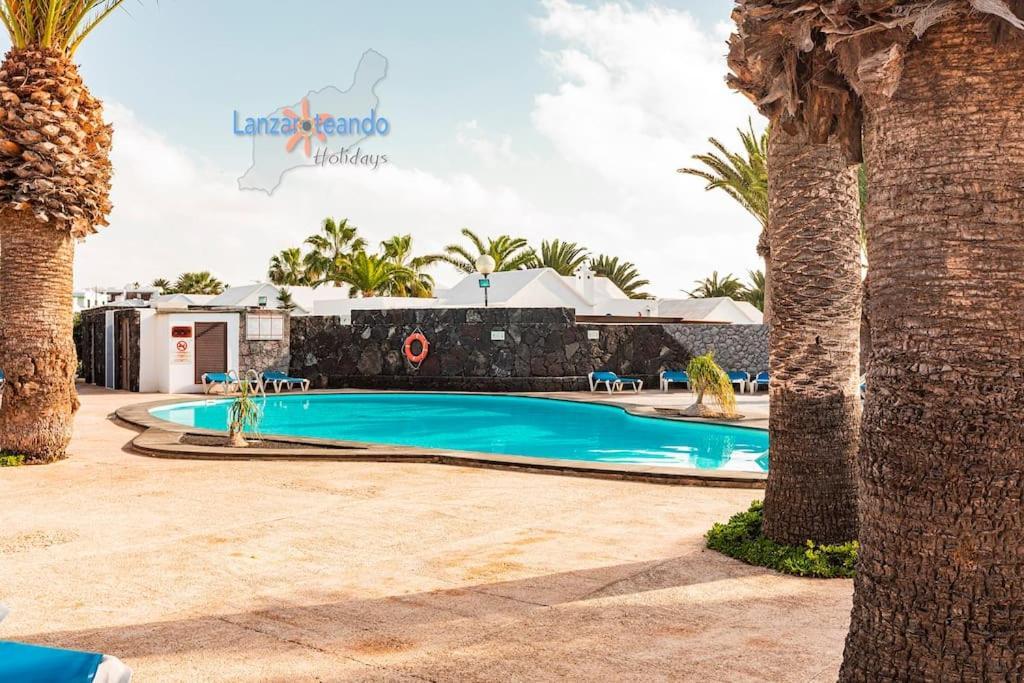 Casa Patty, Piscinas Climatizadas, Primera Linea Коста Тегисе Екстериор снимка