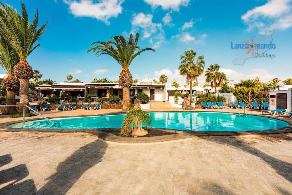 Casa Patty, Piscinas Climatizadas, Primera Linea Коста Тегисе Екстериор снимка