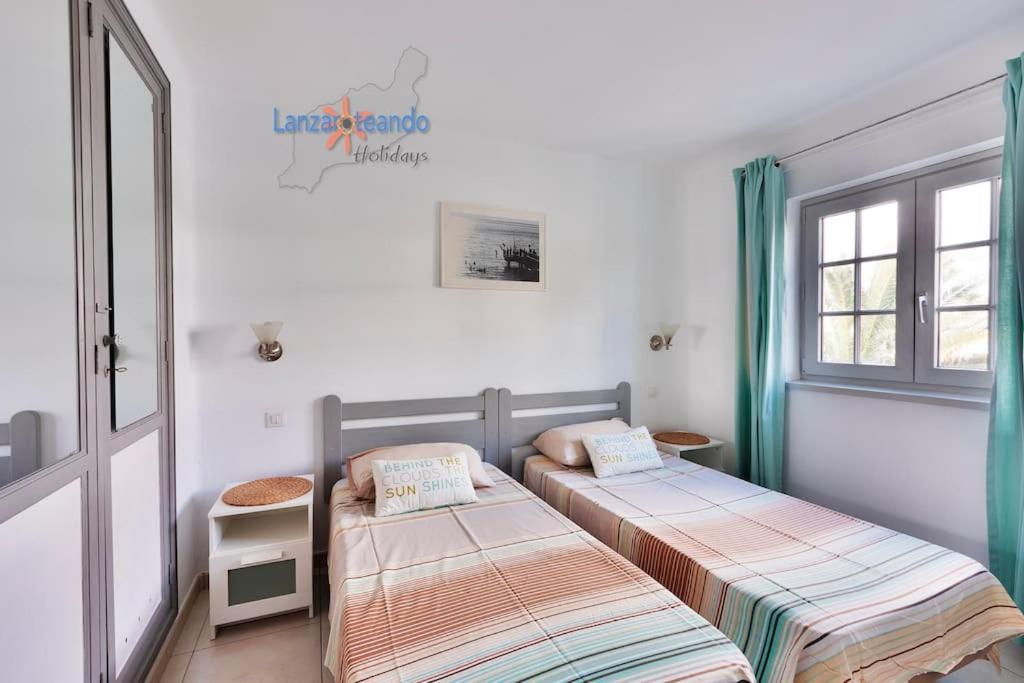 Casa Patty, Piscinas Climatizadas, Primera Linea Коста Тегисе Екстериор снимка