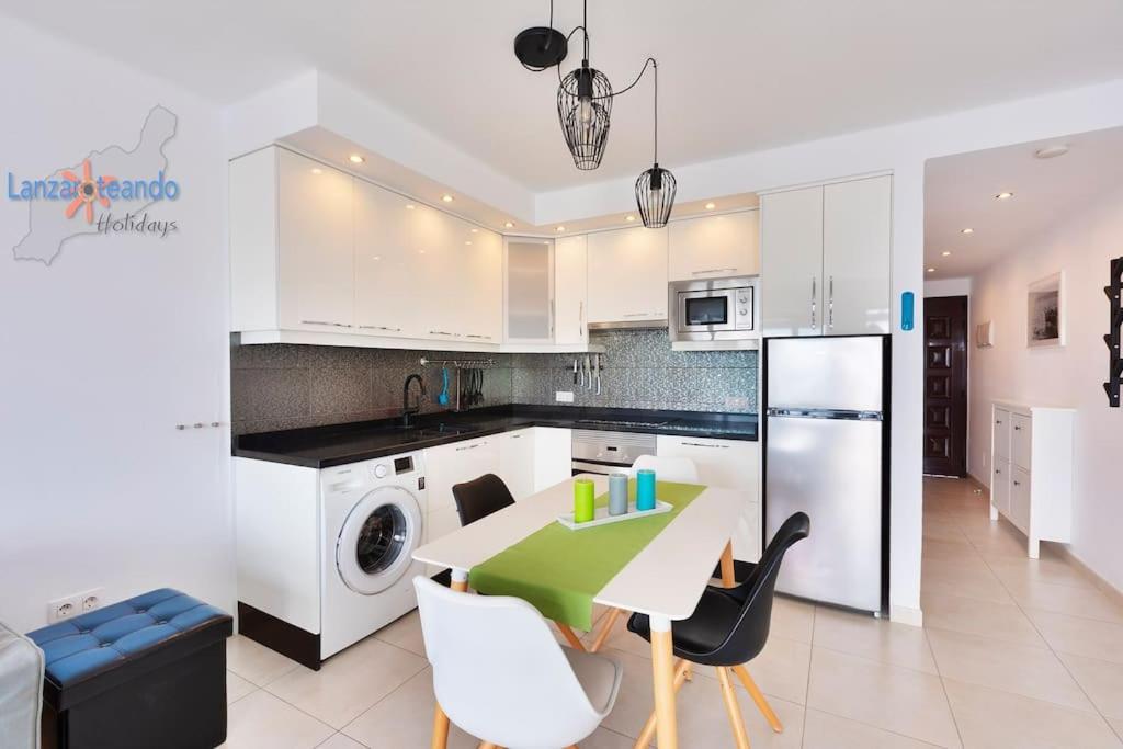 Casa Patty, Piscinas Climatizadas, Primera Linea Коста Тегисе Екстериор снимка