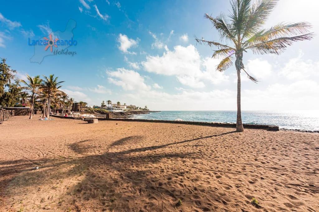 Casa Patty, Piscinas Climatizadas, Primera Linea Коста Тегисе Екстериор снимка