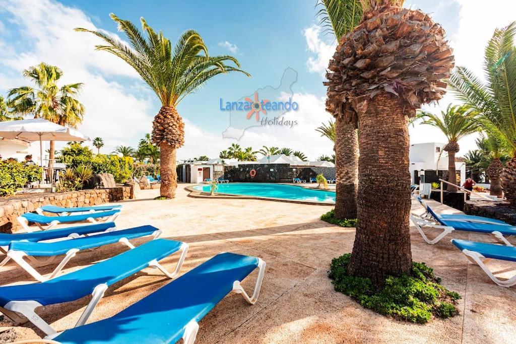 Casa Patty, Piscinas Climatizadas, Primera Linea Коста Тегисе Екстериор снимка