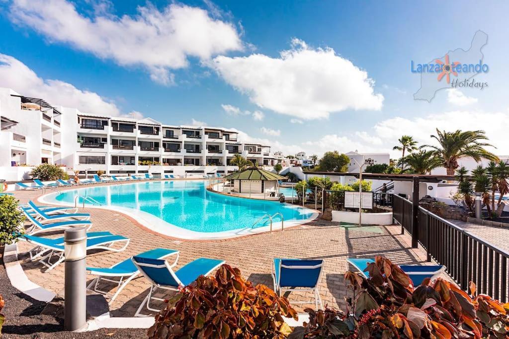 Casa Patty, Piscinas Climatizadas, Primera Linea Коста Тегисе Екстериор снимка